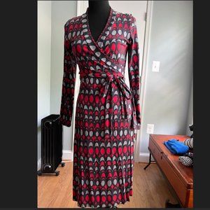 Boden Elodie Wrap Dress - 10L